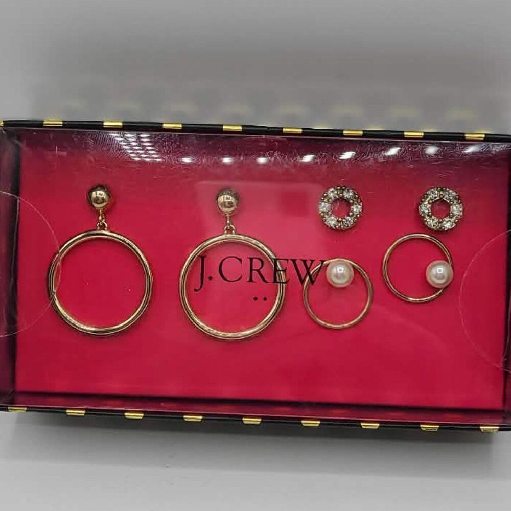 J crew Earrings Gift Set of 3 NEW!  NWT!